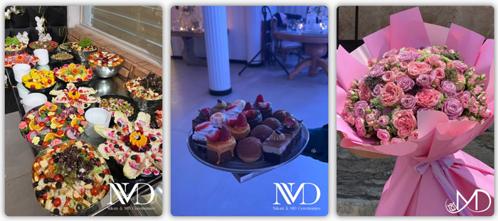 بهترین مجموعه خدمات پذیرایی و تشریفات در منزل 1 مجموعه تشریفات ام دی 2