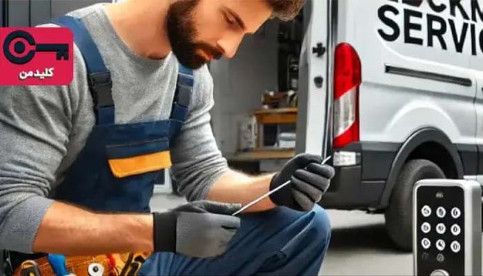 کلیدسازی سیار شبانه روزی کلید من